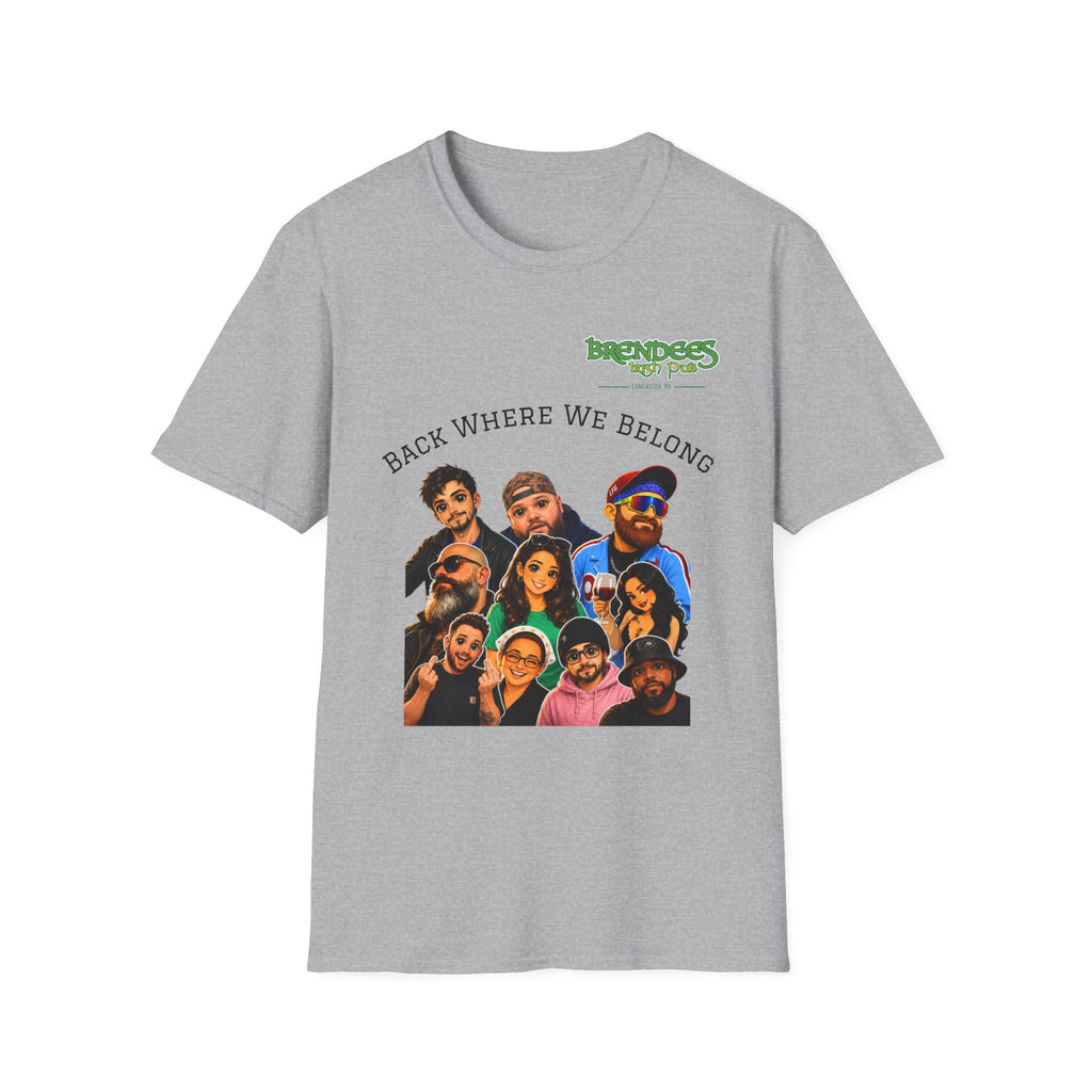 'Back Where We Belong' Staff Team T-shirt