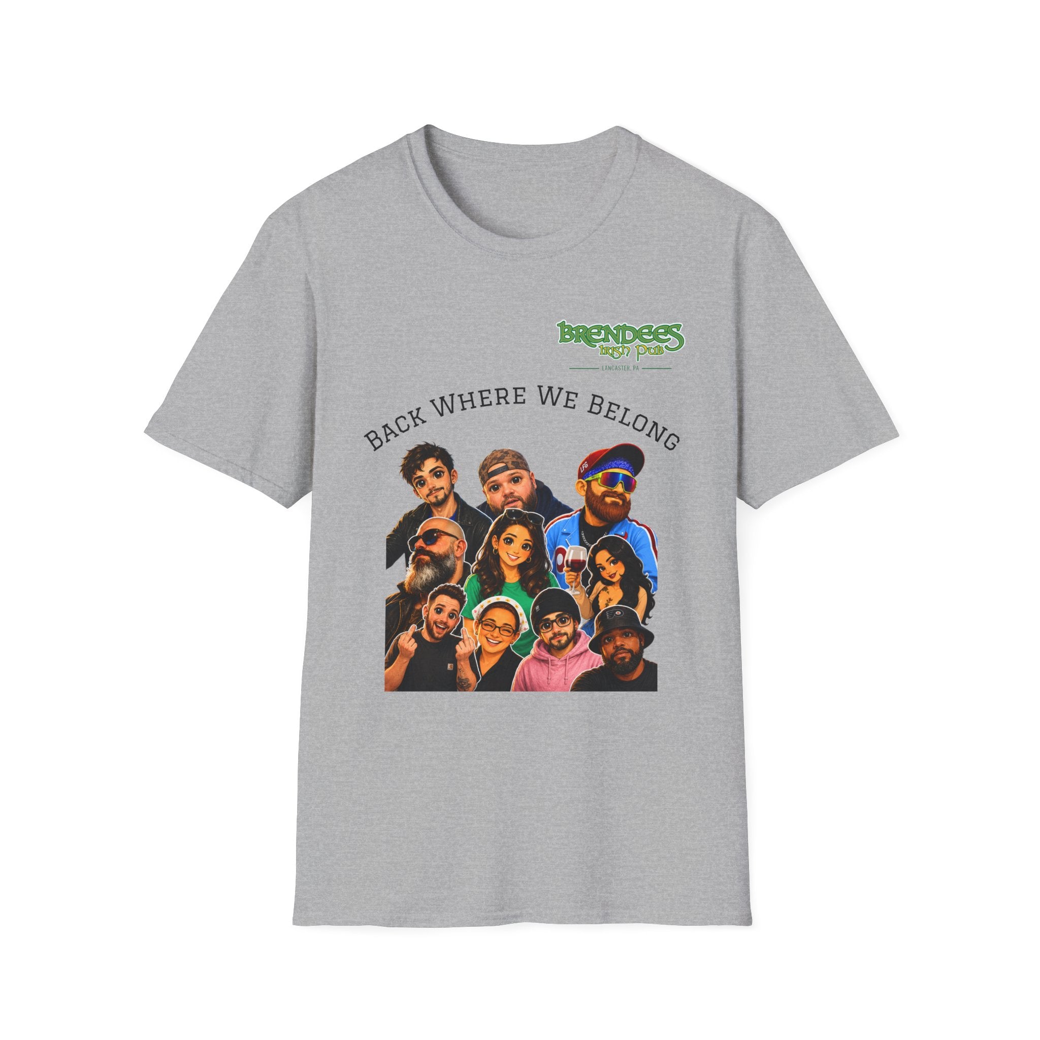 'Back Where We Belong' Staff Team T-shirt