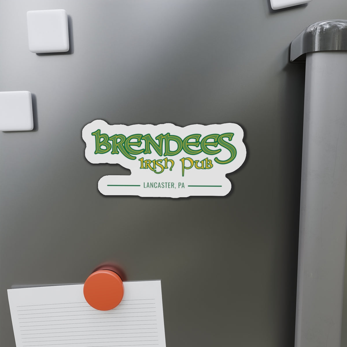 Brendees Irish Pub Lancaster PA Die-Cut Magnet