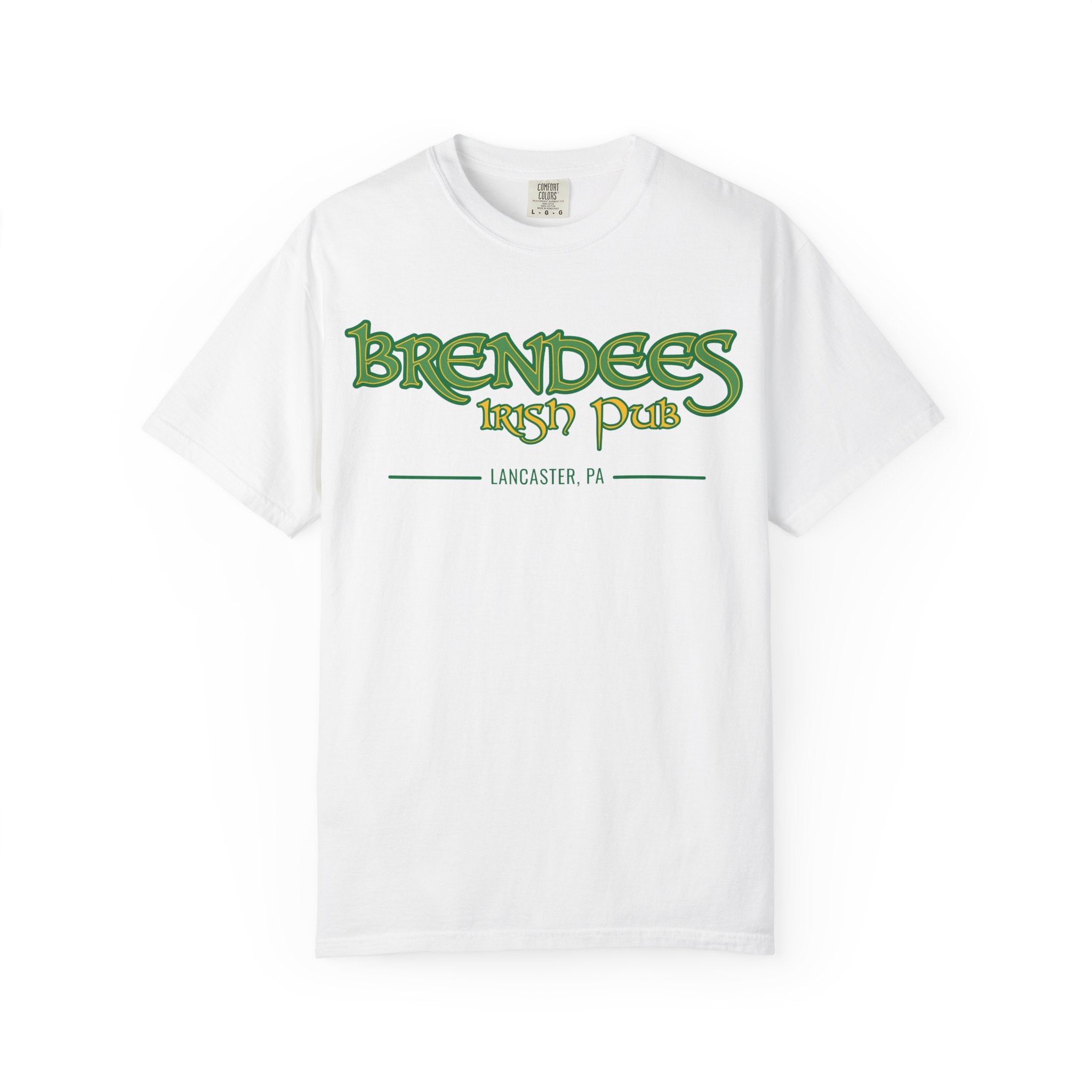 Brendees Irish Pub White T-shirt