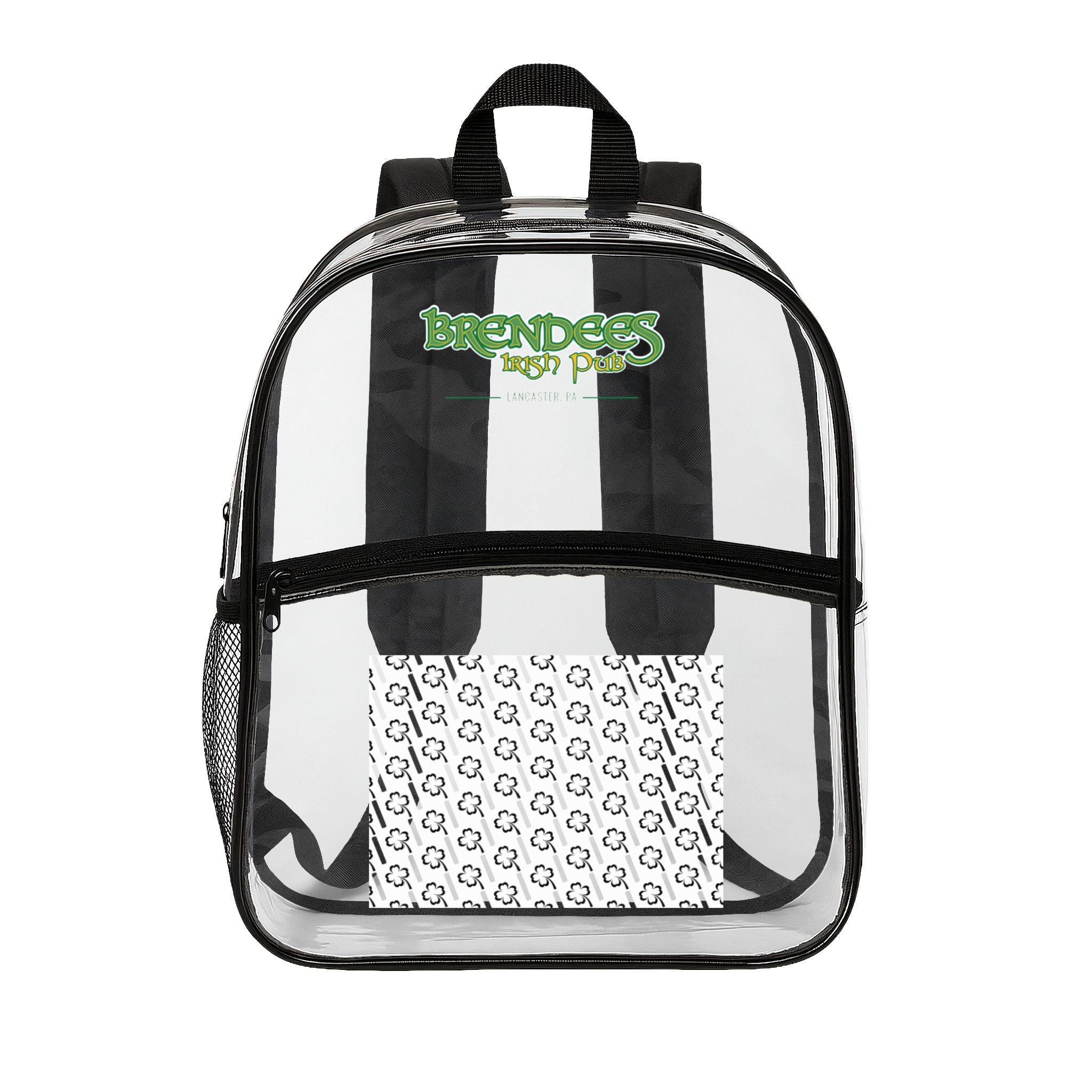 Clear Stadium Backpack Brendees Irish Pub