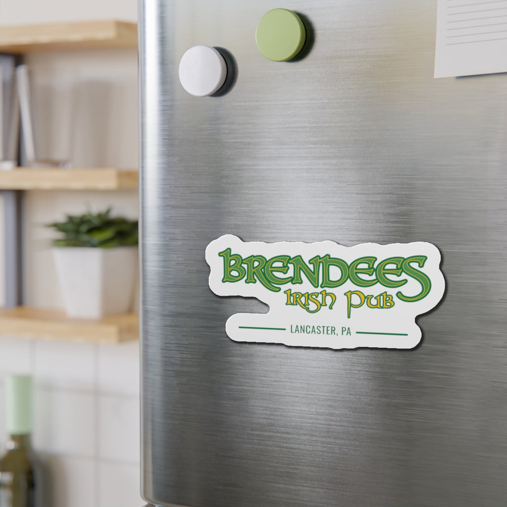 Brendees Irish Pub Lancaster PA Die-Cut Magnet