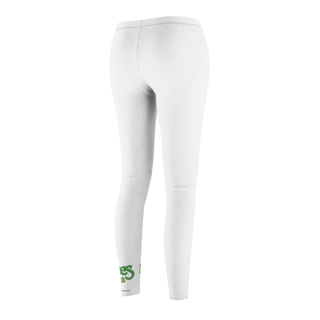 Casual Women's Leggings —  Ankle Print