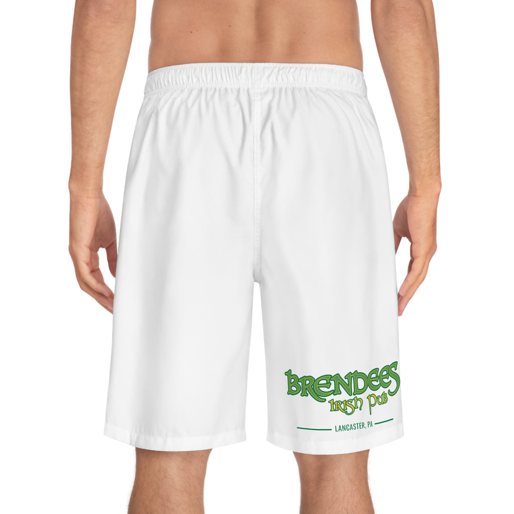 Board Shorts — Brendees Logo Surf Trunks