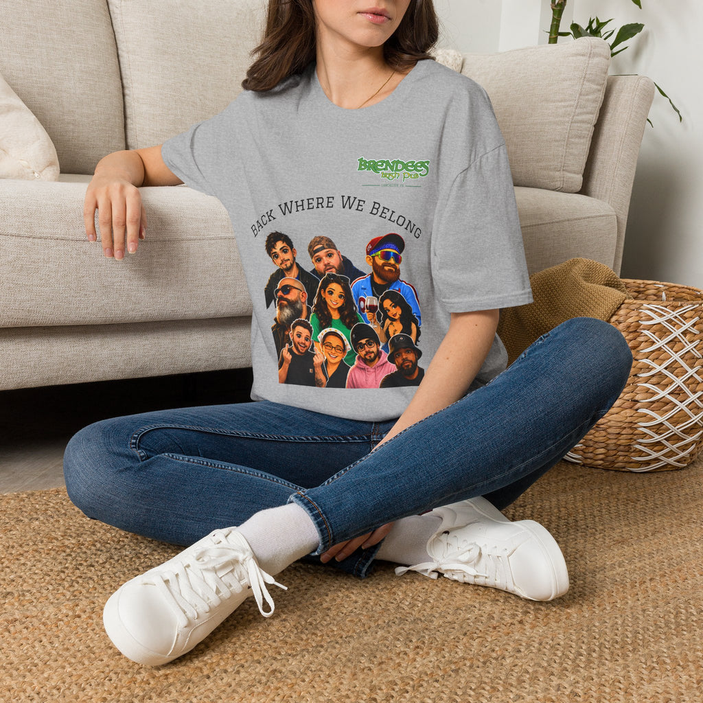 'Back Where We Belong' Staff Team T-shirt