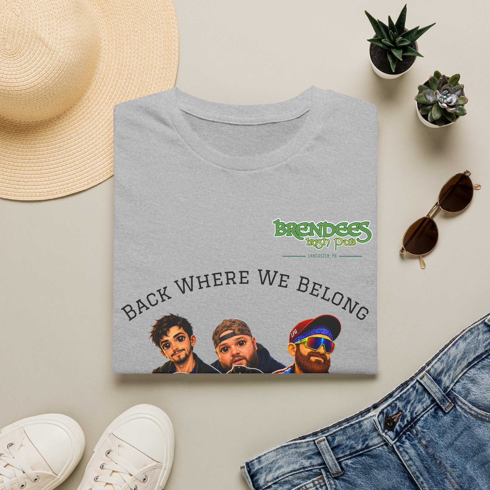 'Back Where We Belong' Staff Team T-shirt
